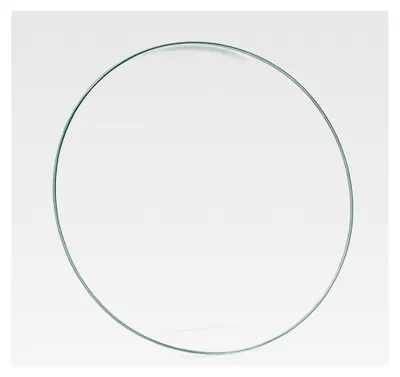 Produktbild von Glasplatte für runden Tisch aus gehärtetem Glas, 80 cm, klar