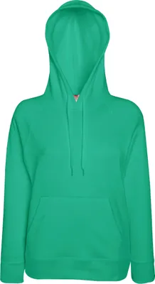 Produktbild von Fruit Of The Loom Damen Kapuzenpullover / Kapuzen-Sweatshirt / Hoodie, tailliert BC2657 (Large) (Kellygrün)