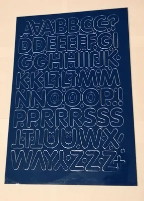 Image de Lettres et chiffres autocollants