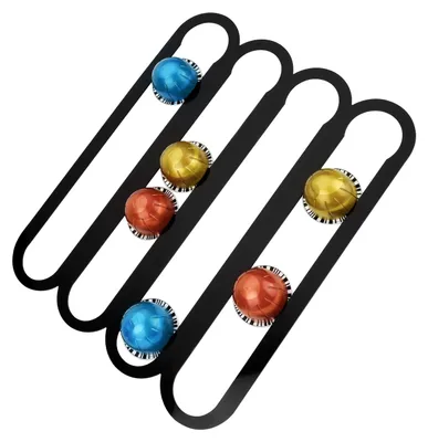 Produktbild von Belle Vous Kapselhalter kompatibel mit Nespresso Vertuo Kapseln - Kaffeekapseln Kaffeepads Aufbewahrung für bis zu 20 Kapseln - Kaffeekapsel