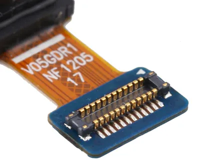 Image de Caméra avant pour Samsung Galaxy A02 - Accessoire de rechange : câble flexible de la caméra avant