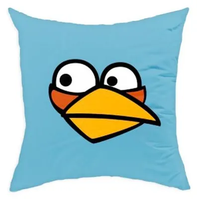 Image de Coussin décoratif Angry Birds, 40 x 40 cm, en coton