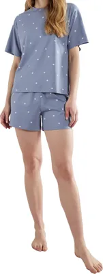 Produktbild von TOM TAILOR Damen Shorty blau gepunktet Größe: 42