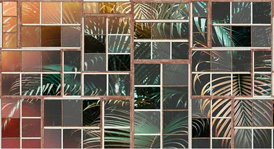 Produktbild von Tadessi Fototapete | Fenster | 5.00 m x 2.70 m | Braun | Weiß | Wandbild | Digitaldruck