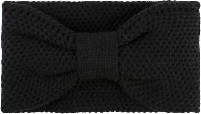 Produktbild von styleBREAKER Damen Strick Stirnband mit Knoten und Perl Strickmuster, Knotendesign, warmes Winter Haarband, Headband 04026042