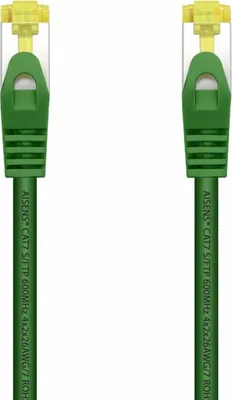 Immagine prodotto di Cavo Ethernet LAN Aisens 0,5 m verde