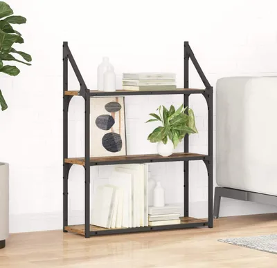 Obrázek produktu pro Maison Exclusive – nástěnná police s policí ze starého dřeva 60 x 21 x 78,5 cm dřevěný materiál