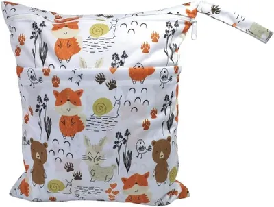 Productafbeelding van Wetbag Waterdichte Tas - Opvouwbaar - Lichtgewicht - Organizer - Luiertas - 30 x 36 cm - Met Ritssluiting - Opbergtas