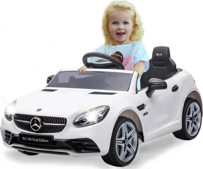 Produktbild von Ride-on Mercedes-Benz SLC weiß 12V
