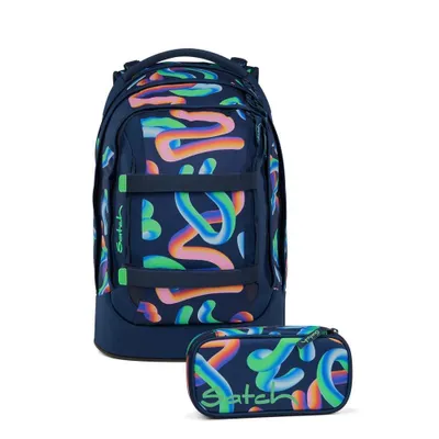 Zdjęcie produktu dla Satch, zestaw plecaków szkolnych PACK Crazy Twist, 2-częściowy, od 5. klasy