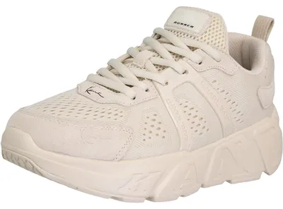 Imagen del producto de Zapatillas deportivas para mujer Karl Kani, modelo Runner. Color: beige. Talla europea