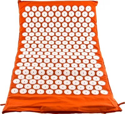 Produktbild von Akupressurmatte mit Tragetasche 75 x 44cm - lindert Rücken-, Nacken- & Kopfschmerzen, fördert Durchblutung - Nagelmatte Massagematte Yantramatte