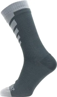 Produktbild von Sealskinz Socken Warm Weather Mid Length grau, Gr.S (36-38), unisex, wasserdicht