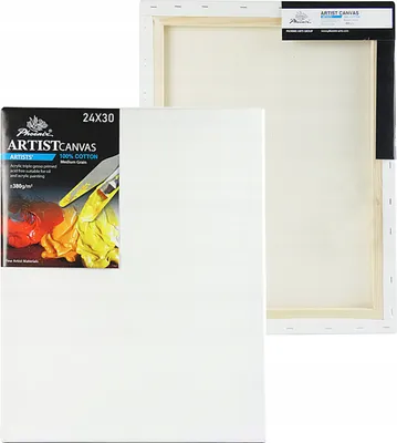 Produktbild von Leinwand auf Keilrahmen 24x30 cm – Phoenix Premium Malleinwand