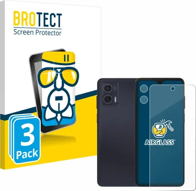 Produktbild von 3x BROTECT Schutzglas für Motorola Moto G73 5G (Display+Kamera) Schutzfolie Panzer Folie Glas Display Schutz klar