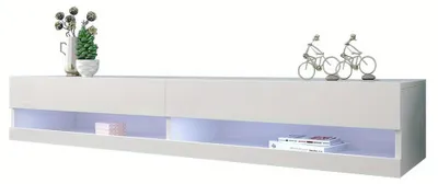 Zdjęcie produktu dla RTV Meble - Komoda RTV - Szafka RTV - Stolik pod telewizor - Mebel do salonu - Nowoczesny design - Duża przestrzeń do przechowywania