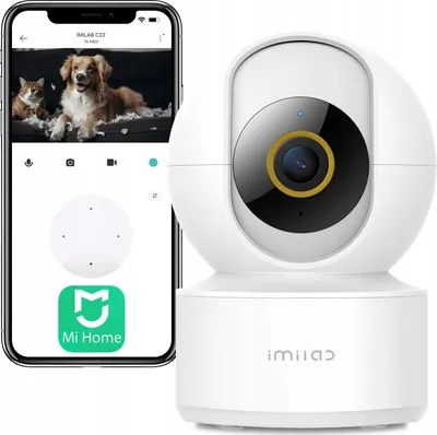 Obrázok produktu pre Bezpečnostná kamera Xiaomi IMILAB C22, 360, 3K, 5MP, biela CMSXJ60A