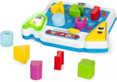 Zdjęcie produktu dla Chicco - Edukacyjne Kolorowe Samogłoski i Kształty
