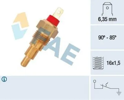 Produktbild von Temperaturschalter, Kühlerlüfter FAE 37620