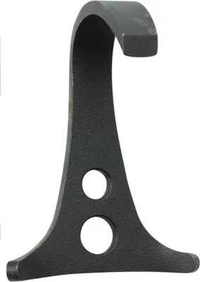 Schwarzer Felshaken "Grappling Hook" von Black Diamond; geeignet für Big Wall Klettern.