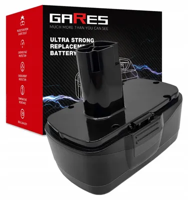 Zdjęcie produktu dla GARES Akumulator Bateria do Craftsman DieHard 158601 130279005 | 19,2 V 3Ah | Seria Wzmocniona High-Performance | Wysoka Moc