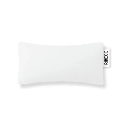 Produktbild von RIBECO GERMANY Feder- und Daunenkissen, 40x80 cm weiß, Komfortklasse weich, mit optimaler Stützkraft für Kopf- und Nackenbereich, aus Federn & Daunen