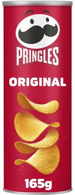 Produktbild von Pringles Original, Kartoffelchips, 165 g, Natürlich/Natur, 30 g, 514 kcal, 2153 kJ