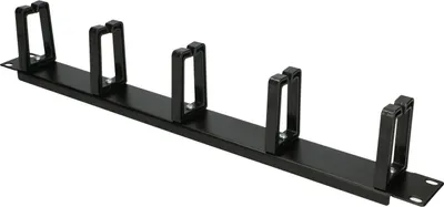 Produktbild von Extralink Kabelorganizer 1U mit Kunststoffringen 19 Zoll