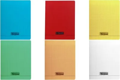 Produktbild von #10xCalligraphe Cahier 8000 POLYPRO, 170 x 220 mm, sortiert