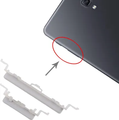 Immagine prodotto di Per Samsung Galaxy Tab A 10.5 Controllo alimentazione e volume ricambio bianco