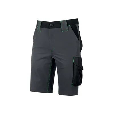 Produktbild von U-Power Shorts Mercury, Farbe:asphalt grey/green, Größe:3XL