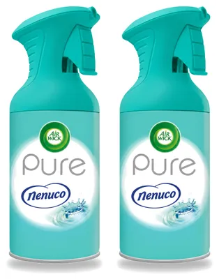 Imagen del producto de 2 aerosoles Air Wick Pure Nenuco para ambientar, 250 ml - Paquete ahorro - 2 unidades