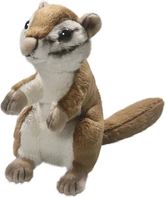 Produktbild von Carl Dick Eichhörnchen, Streifenhörnchen ca. 17cm 3312 Kuscheltier, Plüschtier, Stofftier