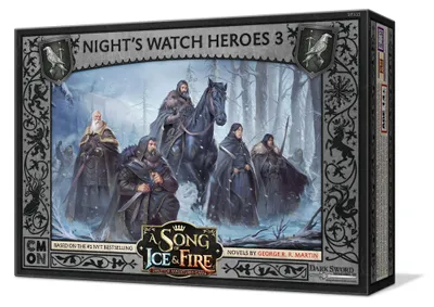 Immagine prodotto di CMON A Song of Ice and Fire: Tavolo da gioco, miniature, eroi della Guardia Notturna