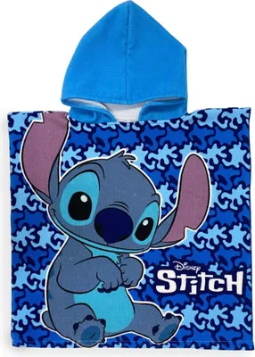 Produktbild von Lilo & Stitch Kinder-Kapuzenhandtuch Badeponcho