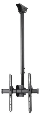 Produktbild von Hama 00220878, 165,1 cm (65"), 200 x 200 mm, 400 x 400 mm, 0 - -25°, Stahl, Schwarz