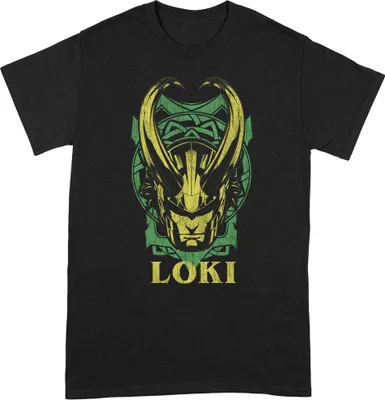 Produktbild von Loki - T-Shirt für Herren/Damen Uni BI154 (S) (Schwarz/Gelb/Grün)