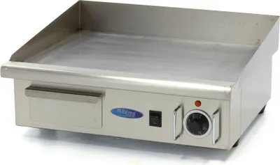 Produktbild von Maxima - Gastro Grillplatte - Glatt - 55 cm - inkl. Tropfschale