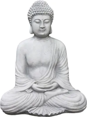 Produktbild von Buddha für ihren Garten oder Innenbereich bestens geignet, Frostfest Witterungsbeständig und Neu, 30cm Höhe, 23cm Breite, 13cm Tiefe, ca 6kg, PO-1865