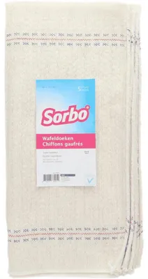 Produktbild von Sorbo Waffeltücher 40 x 40 cm, 5er-Pack