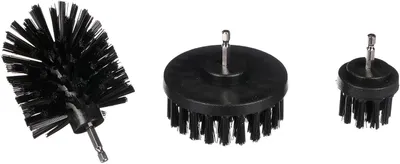 Productafbeelding van Borstelset voor boormachine voor autoreiniging CAR Detailing Drill Brush 3 Hard, 3 stuks