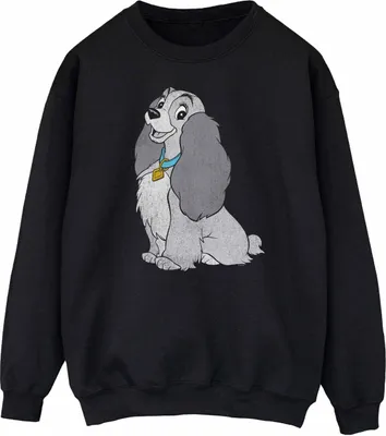 Produktbild von Lady And The Tramp - "Classic" Sweatshirt für Damen BI1761 (XXL) (Schwarz)