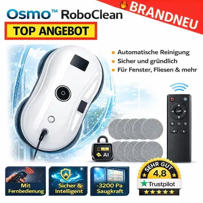 Obrázok produktu pre Osmo™ RoboClean Robot na čistenie okien Robot na čistenie okien Robot na čistenie okien