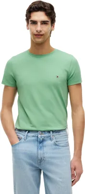 Obrázek produktu pro Pánské tričko Tommy Hilfiger, model Mw0mw10800, střih Slim Fit, zelené barvy