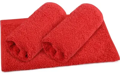 Immagine prodotto di Asciugamano in spugna - set di 3 - 30x50 cm - Rosso