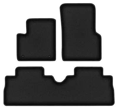 Produktbild von Velours-Fußmatten für Renault Espace III 1996-2002 (Minivan) – 4-tlg, Schwarz, passgenau – Wielganizator DURBAN