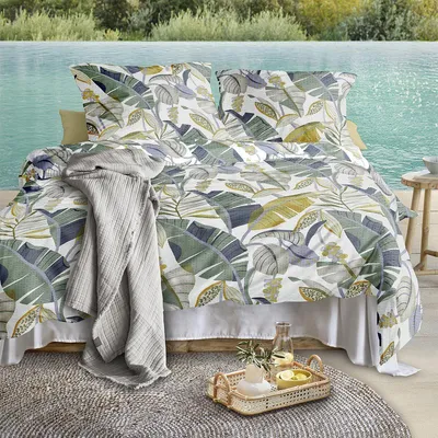 Produktbild von Irisette Seersucker Bettwäsche Easy 8697 blau 135x200 cm + 80x80 cm