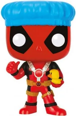 Image de Funko POP! Marvel - Deadpool Bonnet de douche et canard #7491