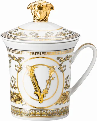 Produktbild von Rosenthal Versace Virtus Gala Becher mit Deckel 14,40 cm 30 Jahre
