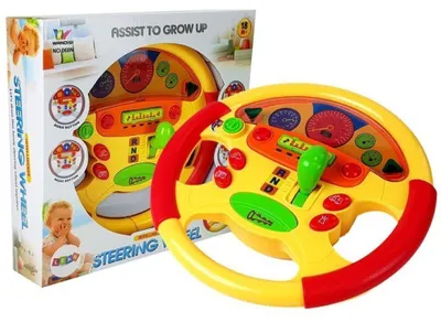 Immagine prodotto di Volante educativo per bambini con luce sonora